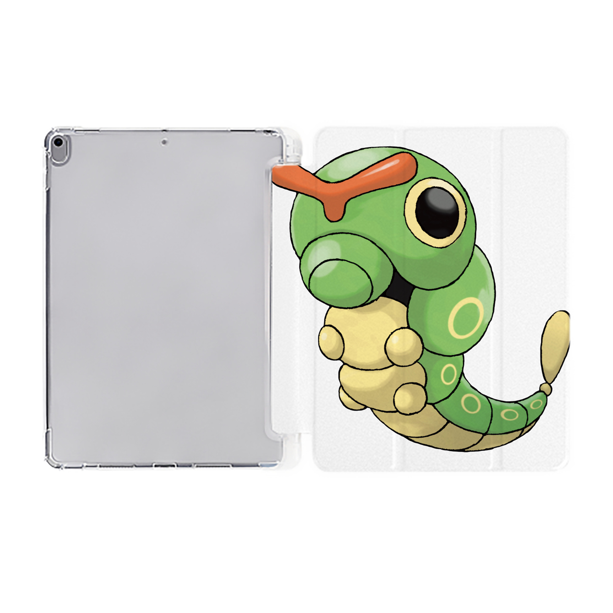 （画像用） ポケットモンスター Pokémon IPad ケース ペン収納付き 三つ折りスタンド PUレザー×シリコン 対応機種9.5/10.5/10.9インチ